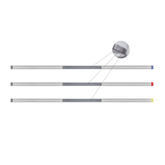 Diamantstreifen PFXDS3 0,10 mm 30 µ, 10 Stück