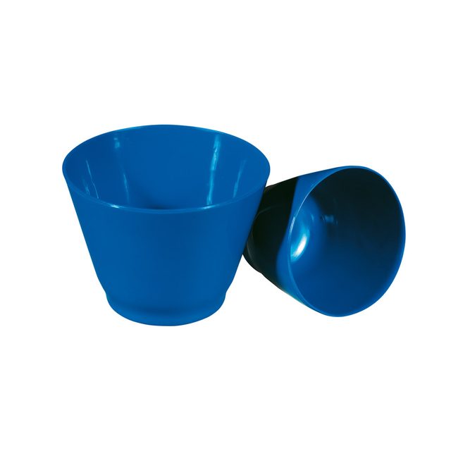 Anmischbecher blau PVC, Stück