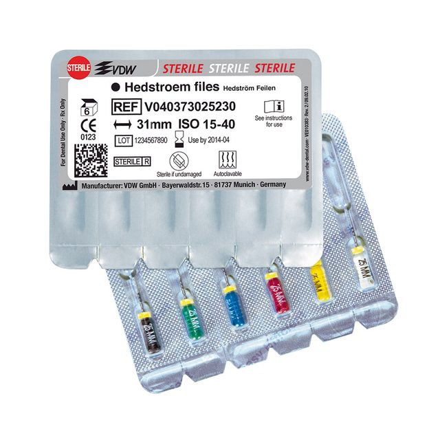 Hedströmfeilen 73/ 10 31mm steril 6St