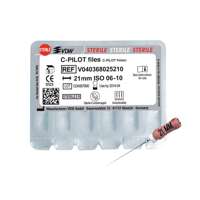 C-Pilot Feilen steril 008 21mm 6St