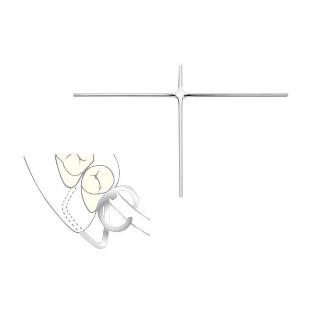 Klammerkreuze TK 0,90 mm, 100 Stück