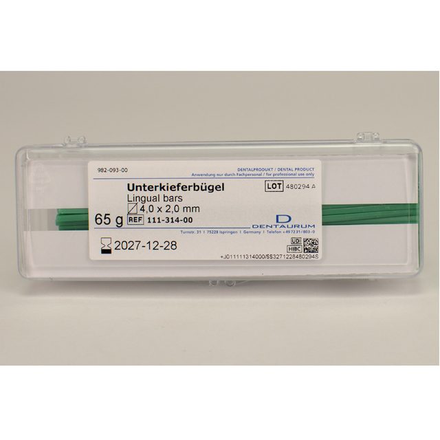 Profilwachs 4,0 x 2,0 UK-Bügel, Packung