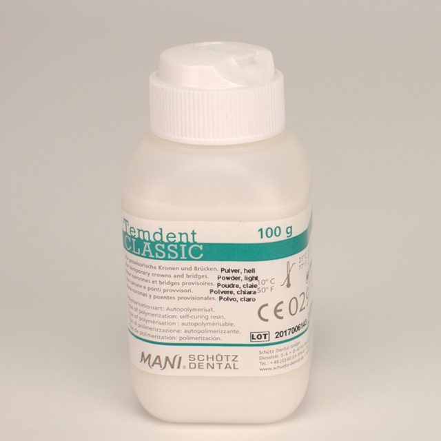 Temdent Pulver hell, 100 g