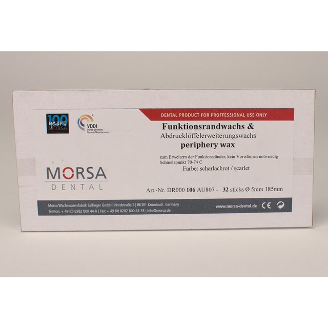 Funktionsrandwachs rot Morsa Pa