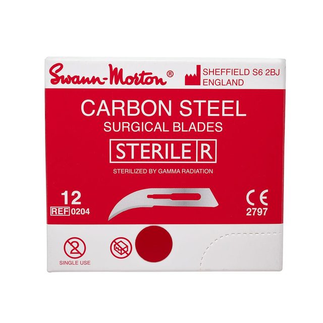 Skalpellklingen Swann Morton 11 steril