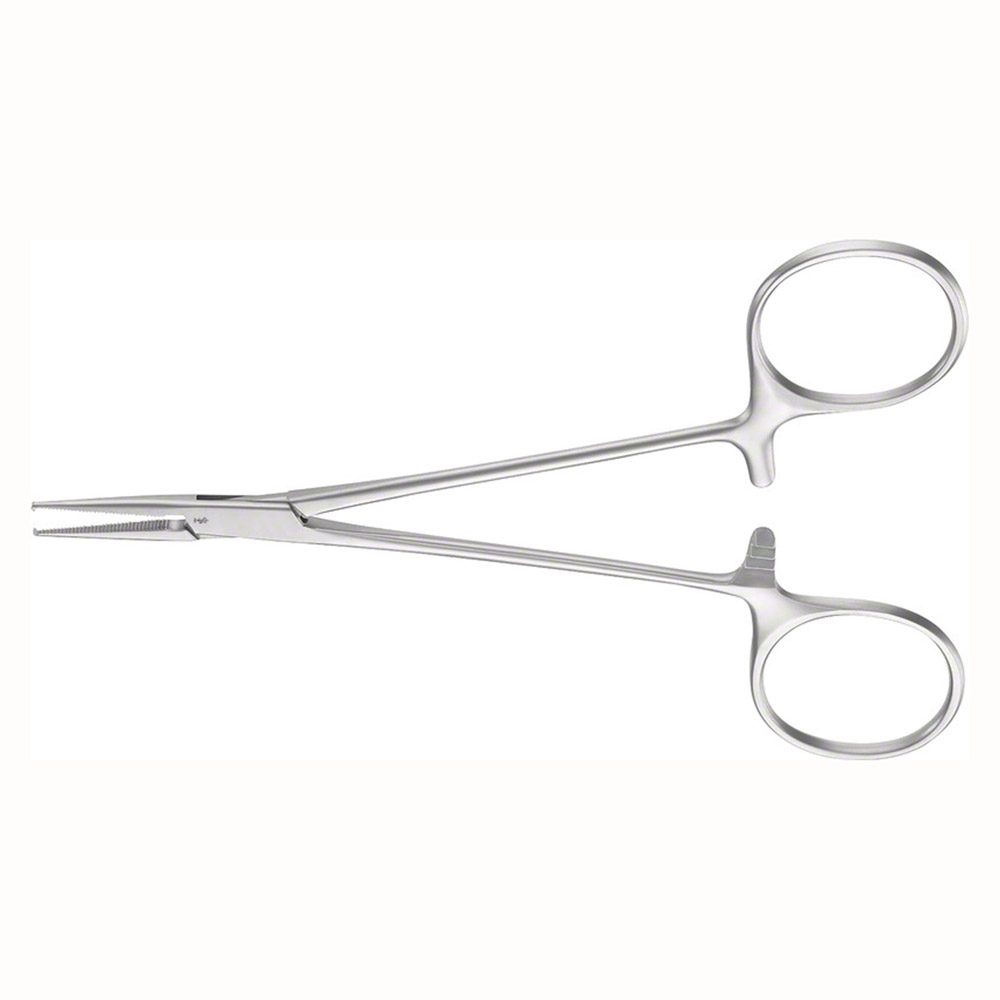 Mosquito Klemme 125mm ger. 1x2Z.  St