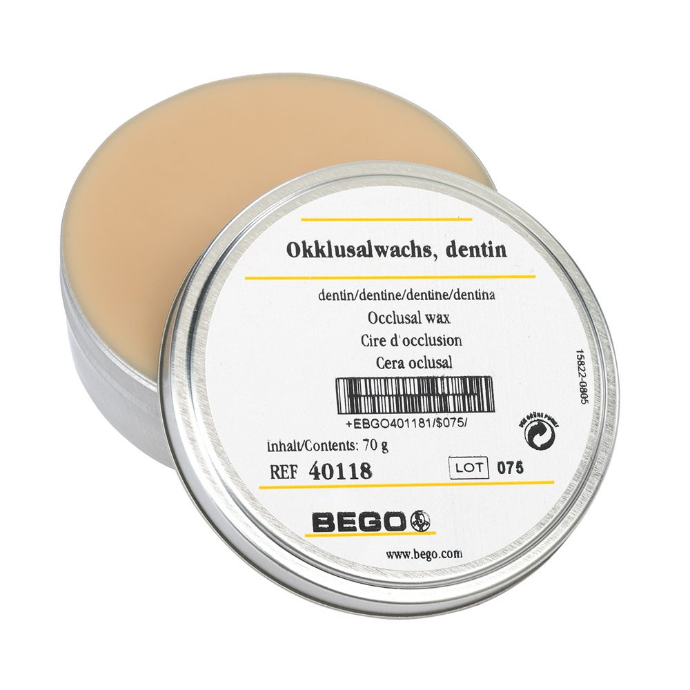 Okklusalwachs dentin 70g